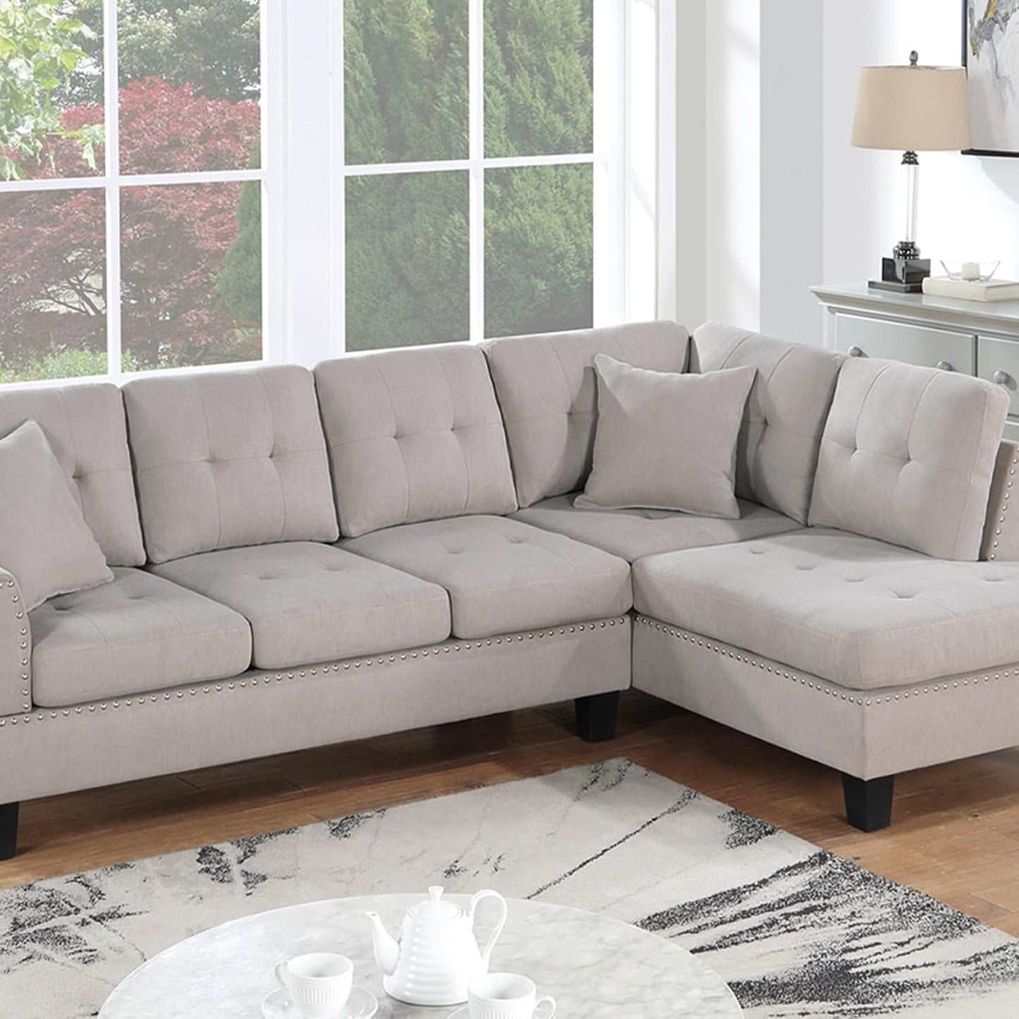Modern Sectional Sofa 🛋️ Stylish & Comfortable