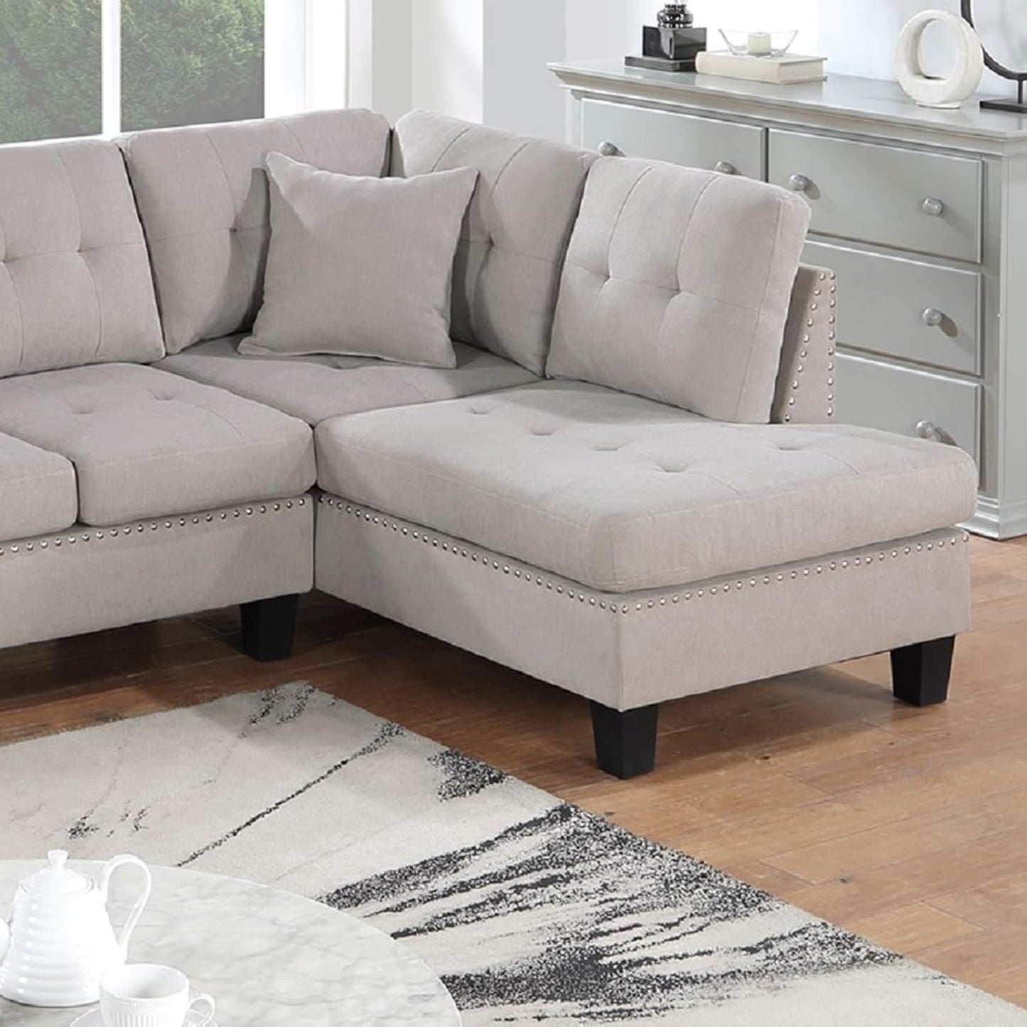 Modern Sectional Sofa 🛋️ Stylish & Comfortable