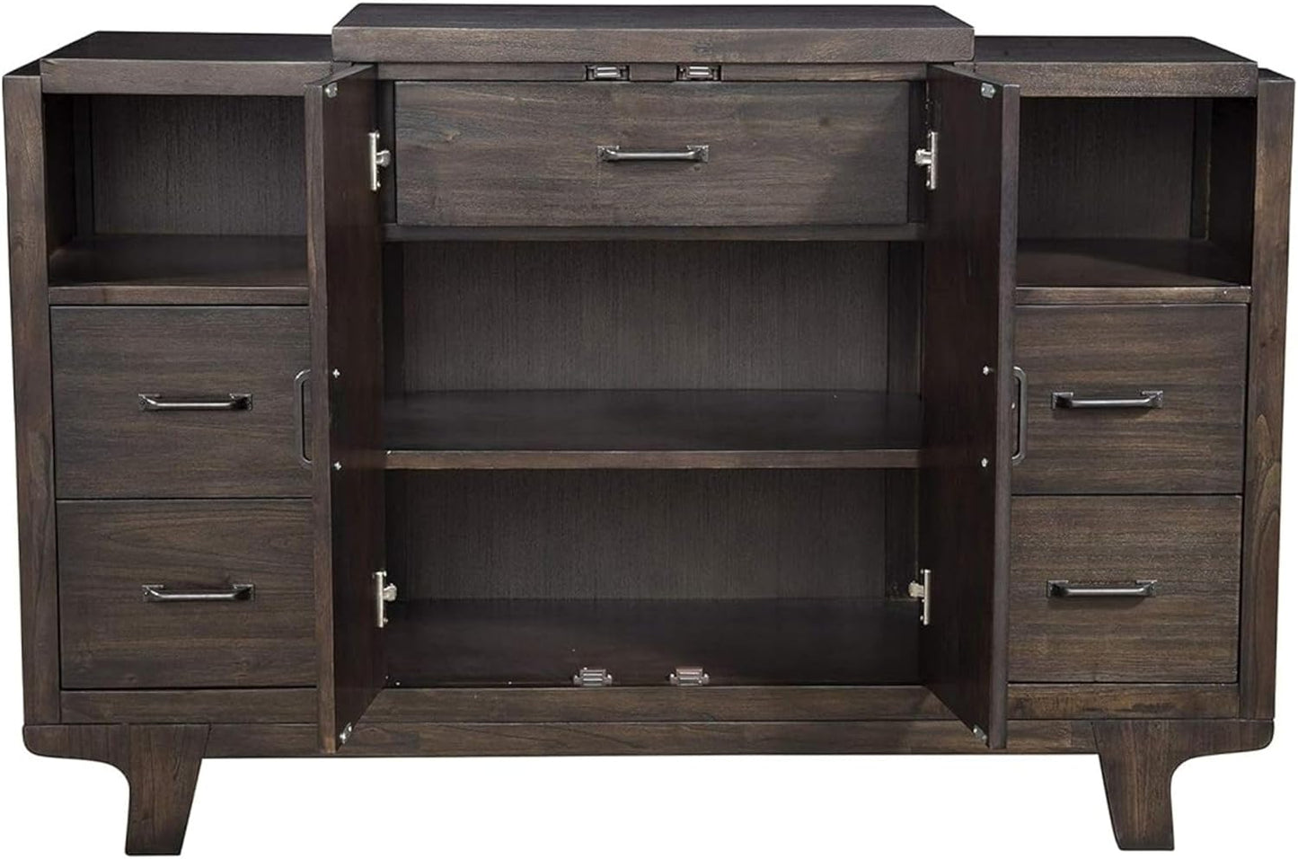 Farmhouse Sideboard Cabinet 🏡 Rustic Storage Organizer