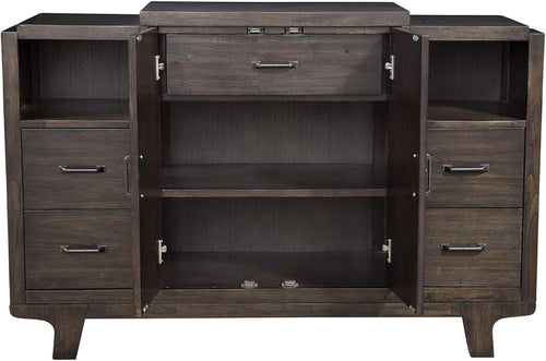 Farmhouse Sideboard Cabinet 🏡 Rustic Storage Organizer