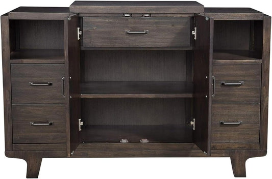 Farmhouse Sideboard Cabinet 🏡 Rustic Storage Organizer