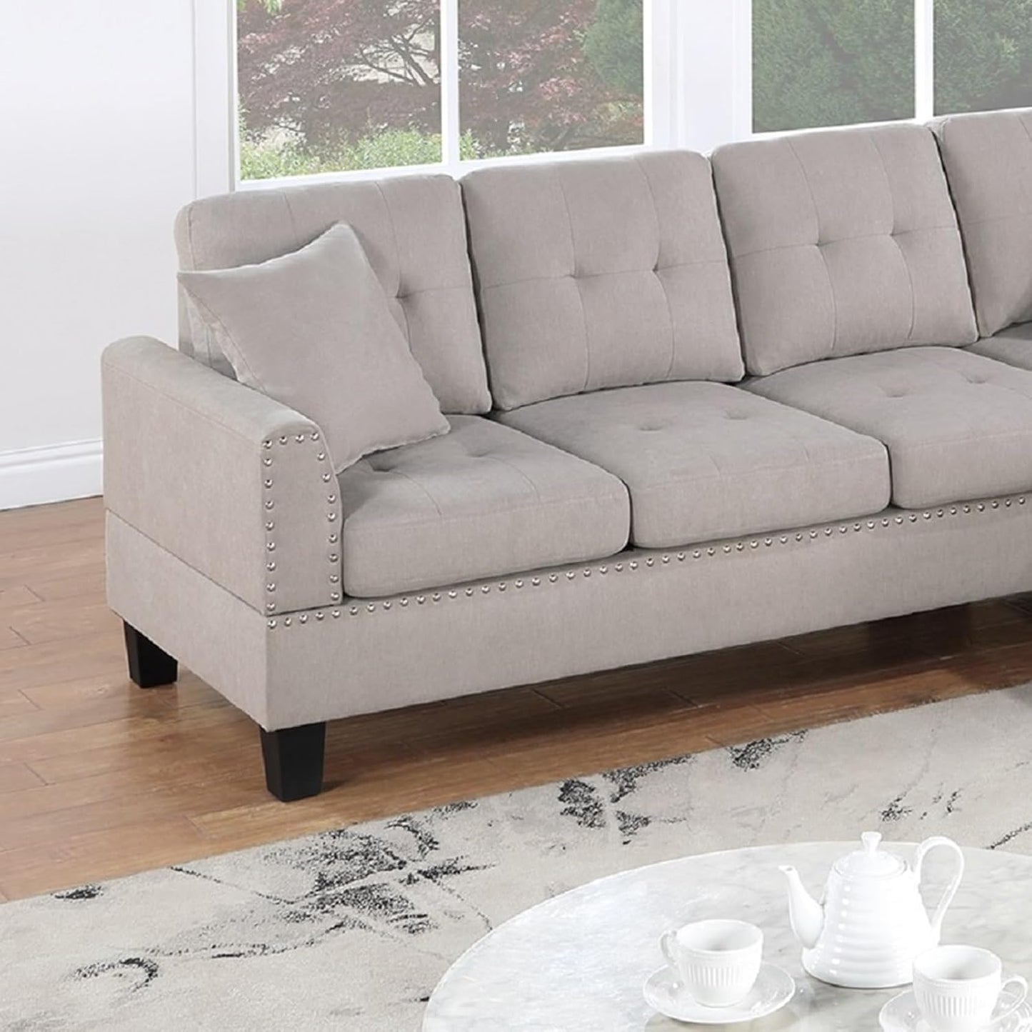 Modern Sectional Sofa 🛋️ Stylish & Comfortable