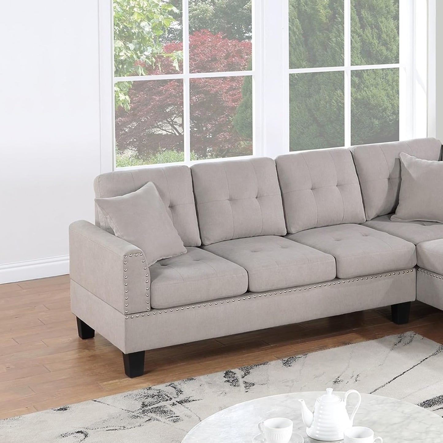 Modern Sectional Sofa 🛋️ Stylish & Comfortable